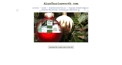 Desktop Screenshot of alancharlesworth.com